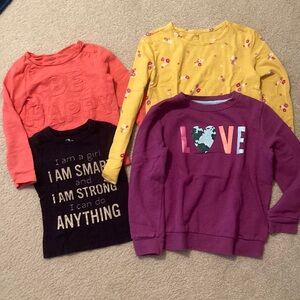Lot of Colorful Kids Graphic Tops (various sizes)